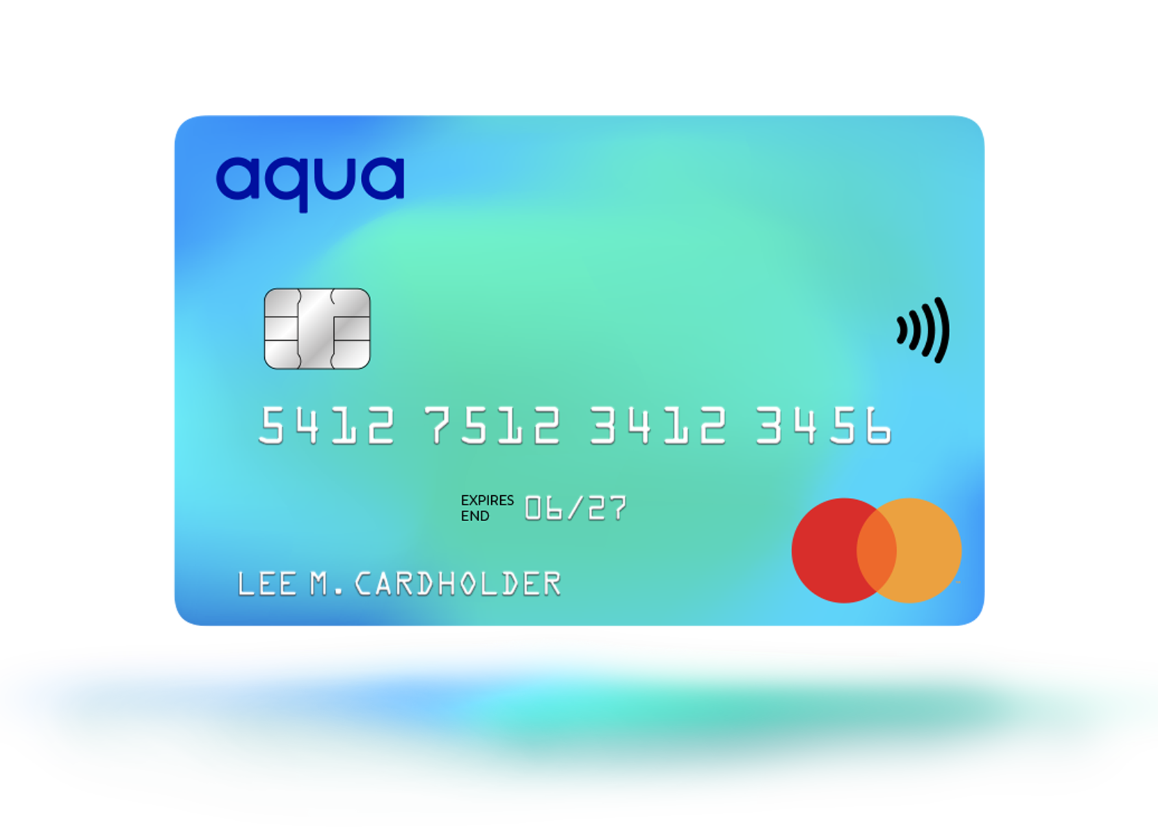 Aqua card